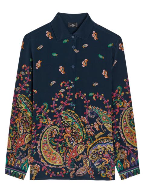 Etro Patterned Silk Shirt