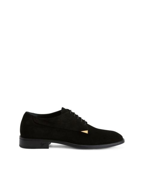 Stwert suede derby shoes