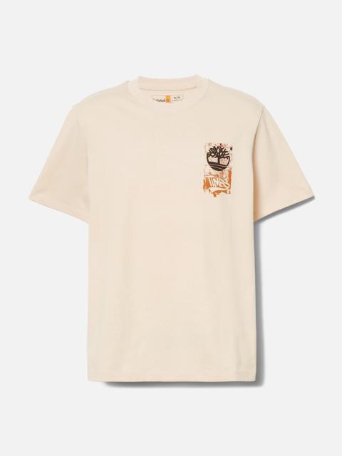 Men's Timberland® Brand Carrier Slogan Back Graphic T-Shirt