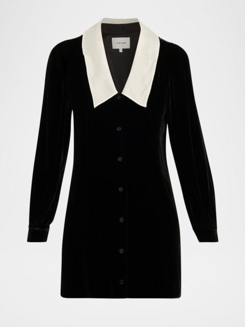The Velvet Sailor Mini Dress