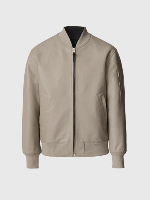 EASTON-SA 2-in-1 Reversible Leather Bomber Jacket