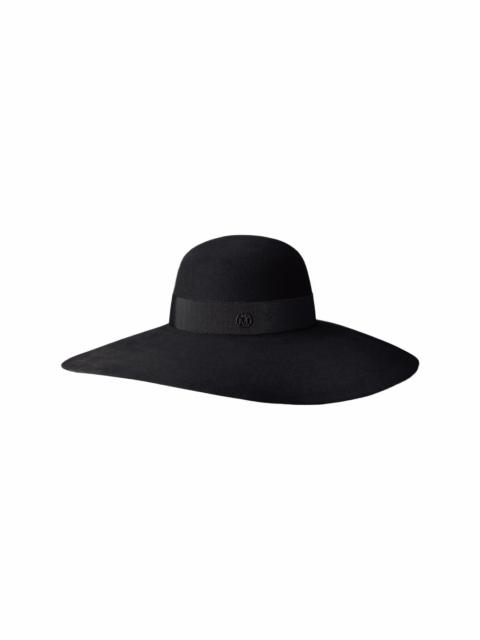 Blanche fur felt hat