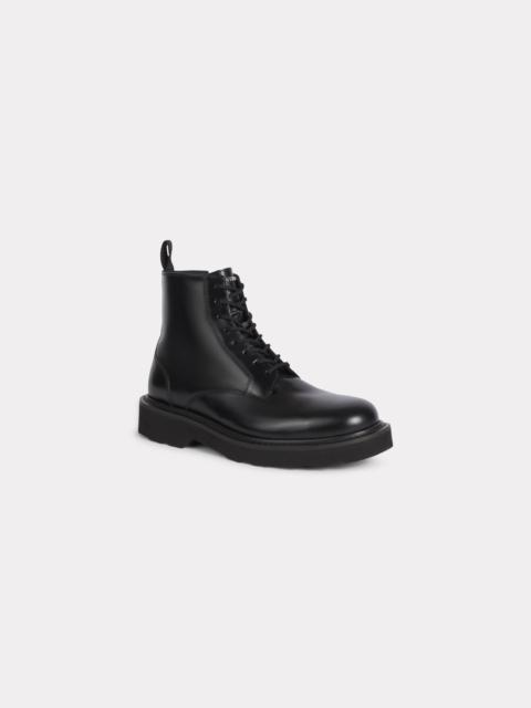 'KENZO Ukio' leather lace up boots