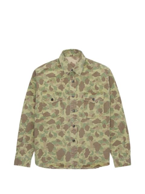 Kenny camouflage pocket overshirt