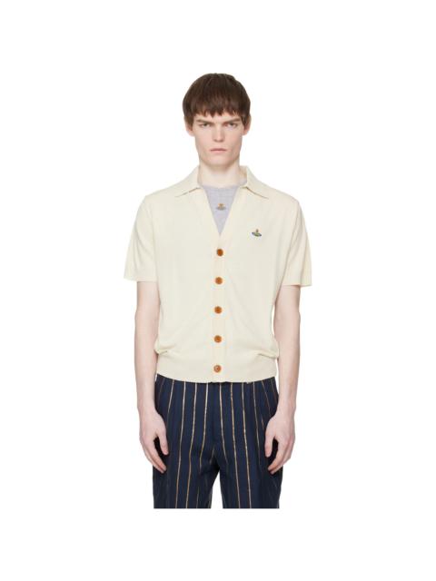 Off-White Polo Cardigan