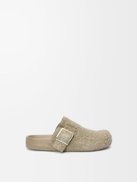 Ease Buckle mule in brushed suede