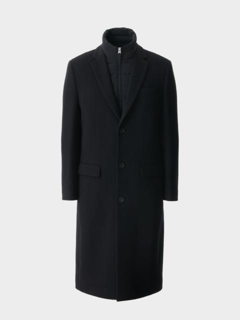 SKAI-LG 2-in-1 Wool Coat With Removable Down Liner