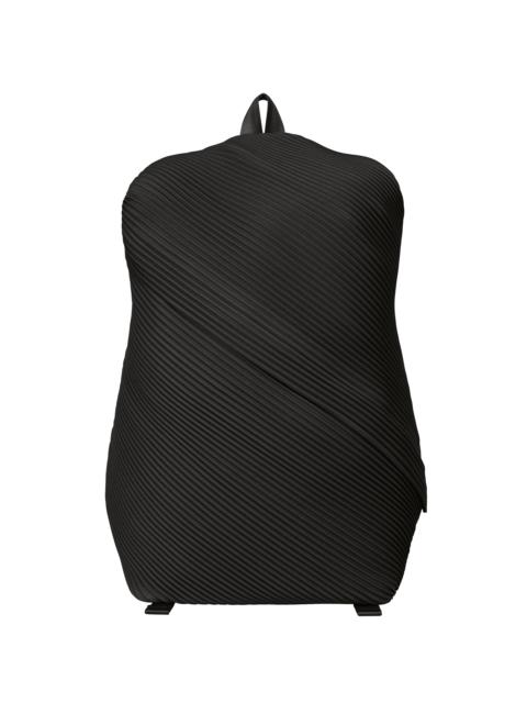 BIAS PLEATS BACKPACK