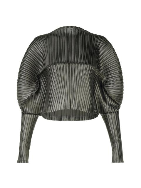 GLOSSED METAL PLEATS