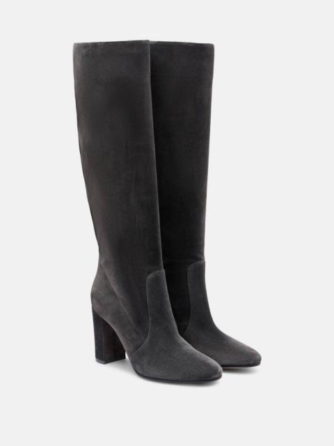 Glen 85 suede knee-high boots