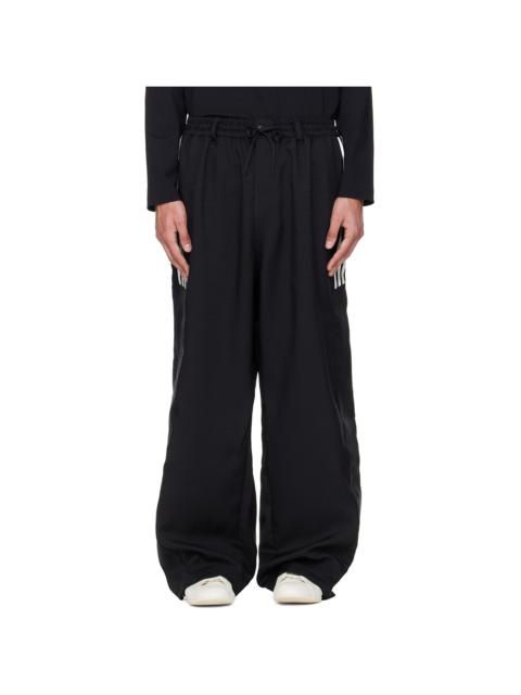 Black Sport Uniform Basketball Track Pants