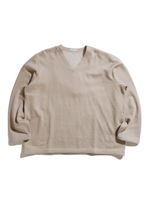 V Neck Sweater Natural