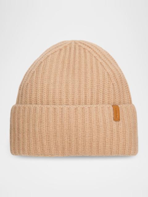 Cashmere Chunky Knit Beanie