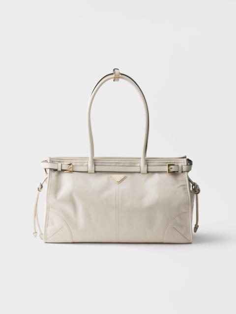 Prada Bonnie large leather handbag