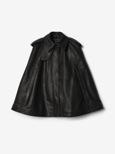 Leather Cape