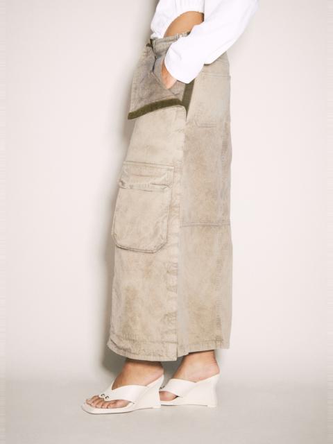 Cargo Maxi Skirt