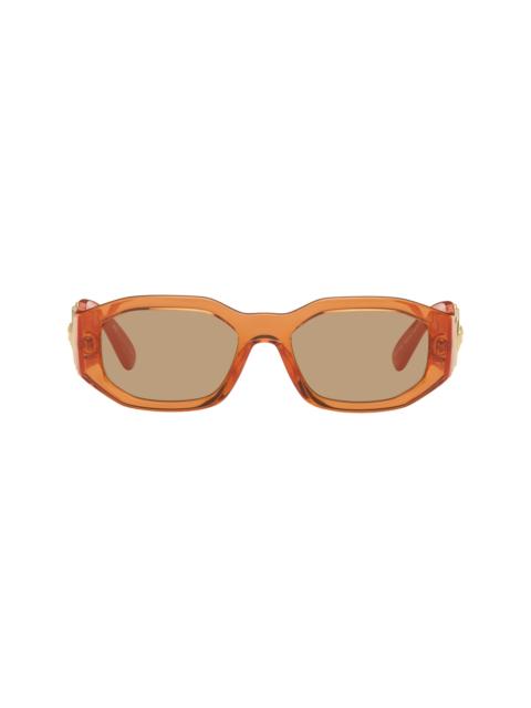 Orange Medusa Biggie Sunglasses
