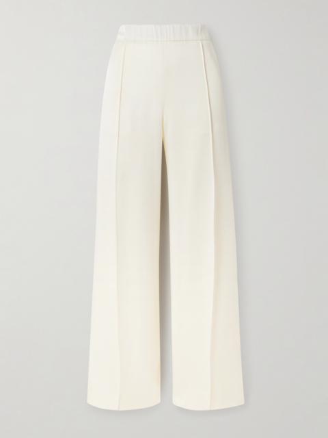 Satin Wide-leg Pants