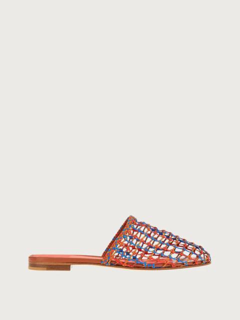 WOVEN MULE