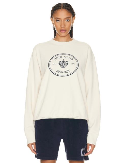 x Hotel Du Cap Eden Roc Eden Crest Crewneck Sweater