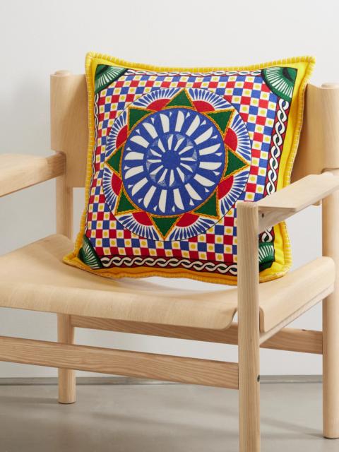 Cashmere-jacquard Cushion