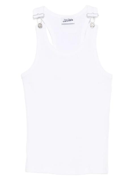 Jean Paul Gaultier Ribbed Tank Top