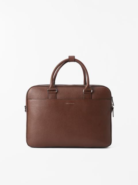 Burin Leather Briefcase