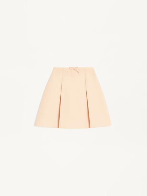 CREPE COUTURE SHORT SKIRT