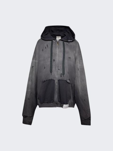 Sun Faded Huge Parka Black