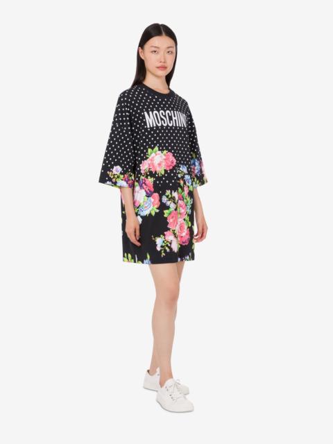 PRINTED HEAVY COTTON DRESS