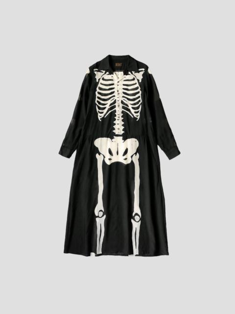 SILK/RAYON BONE DRESS