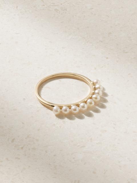 14-karat Gold Pearl Ring
