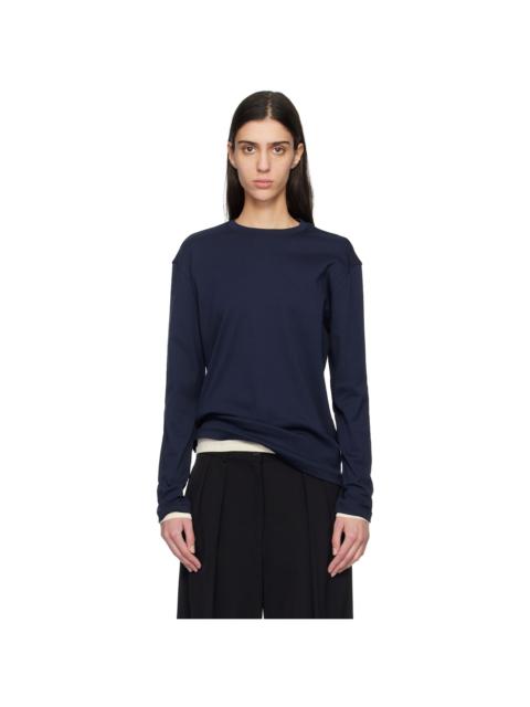 Navy Maggie Longsleeve T-shirt