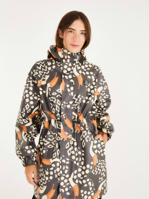 Black Tucanismo Raincoat