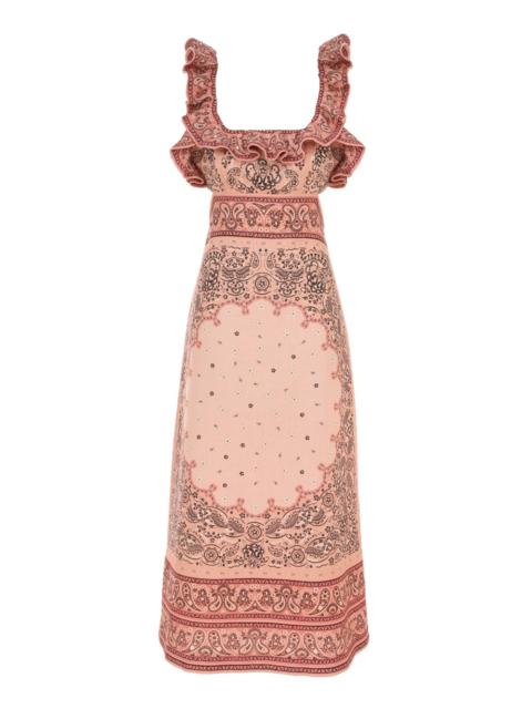 MATCHMAKER FRILLED MIDI