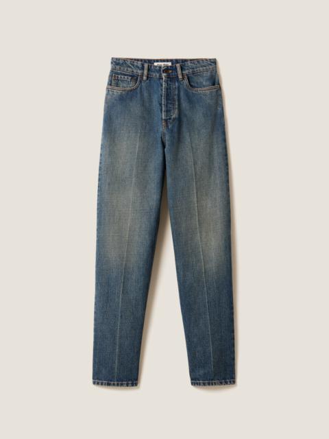 Denim five-pocket jeans