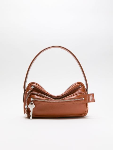 Camero Party shoulder bag - Cognac brown