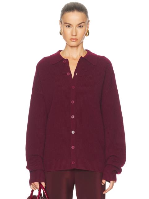 for FWRD Relaxed Knit Button Up Sweater