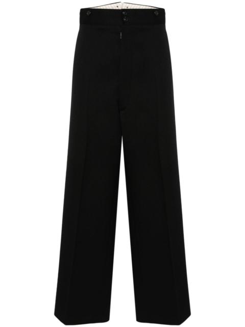 Cavalry straight-leg trousers