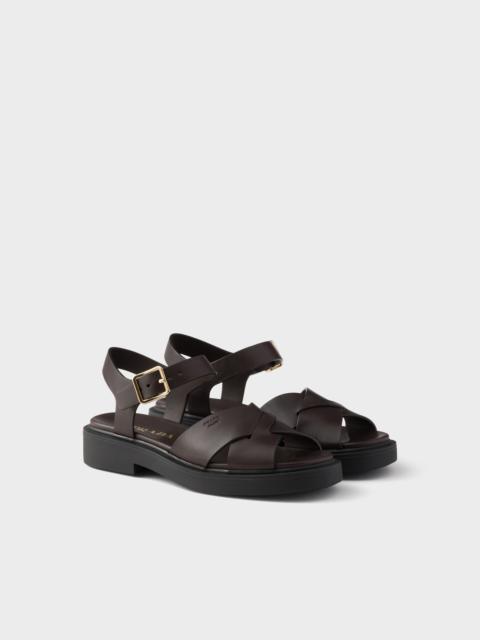 Leather sandals