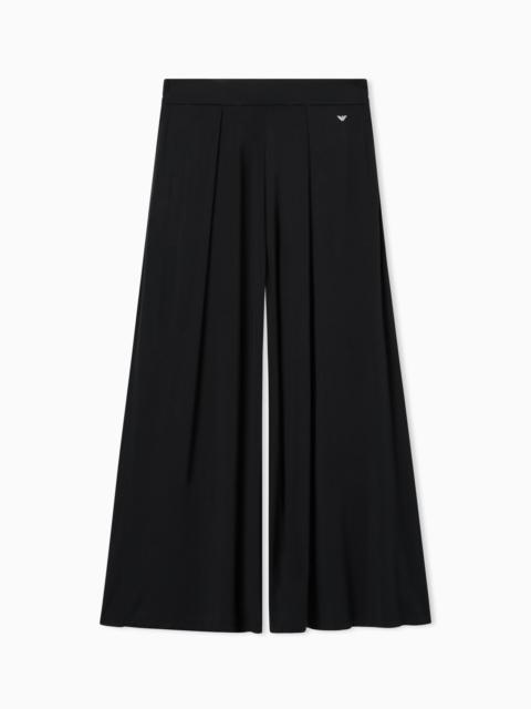 ASV ESSENTIAL LOOSE-FIT JERSEY LOUNGEWEAR TROUSERS WITH LOGO