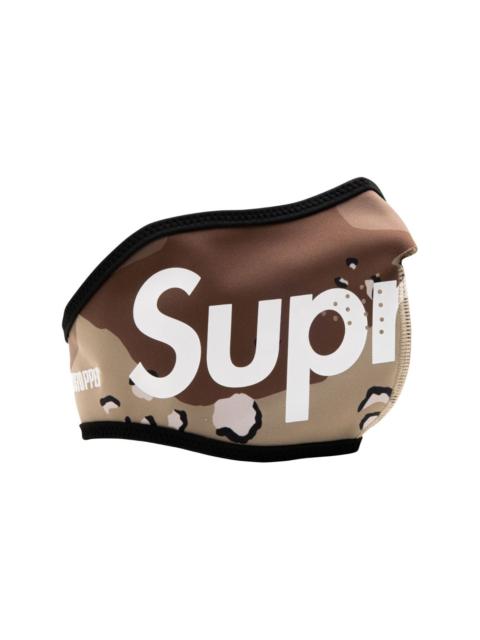 x Windstopper camouflage-print face mask