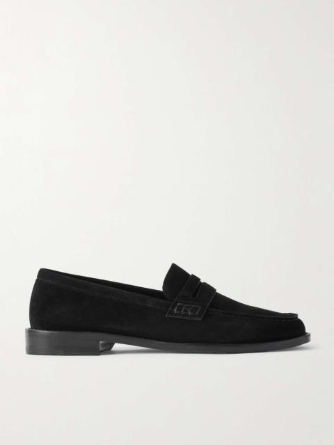 Perry Suede Penny Loafers
