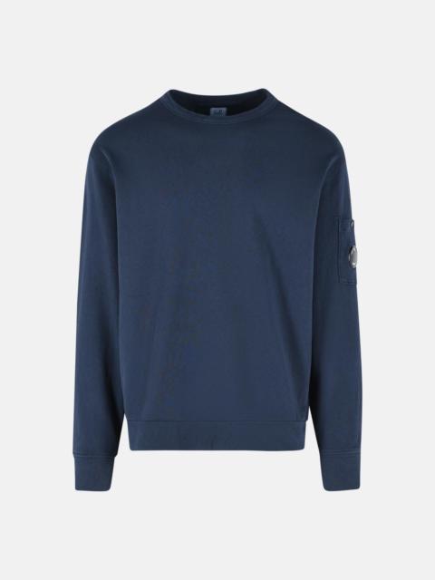 BLUE COTTON SWEATSHIRT