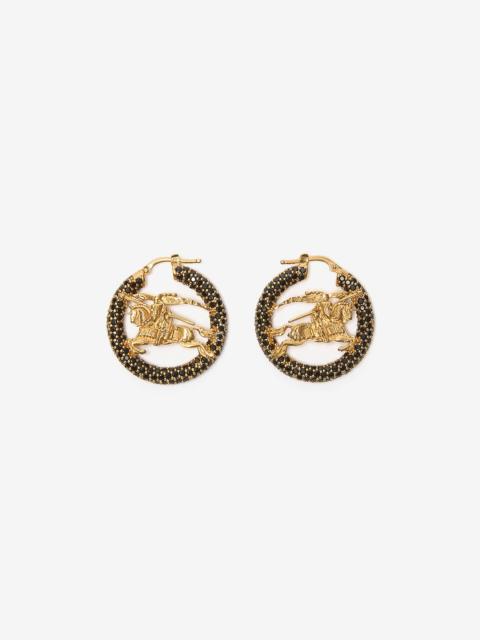EKD Pavé Hoop Earrings