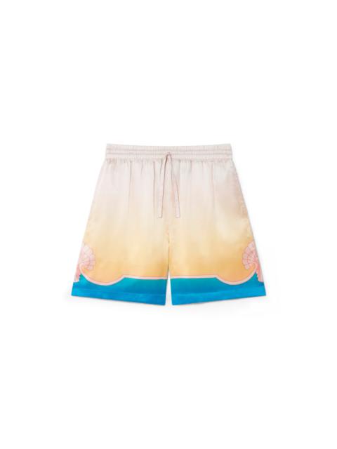L'Arc Coloré Silk Shorts