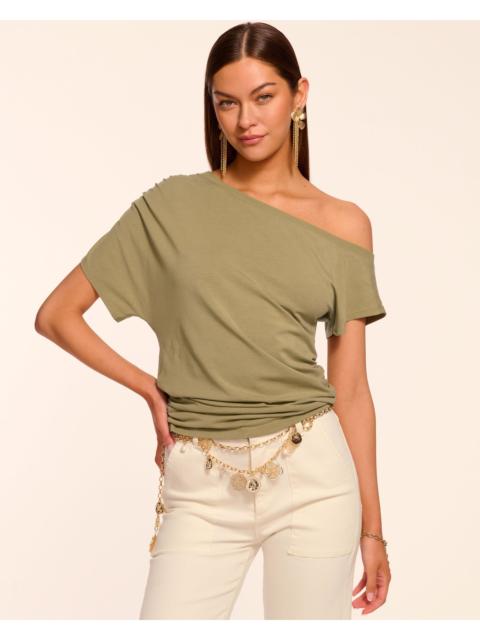 Stella Knit Off-The-Shoulder Tee