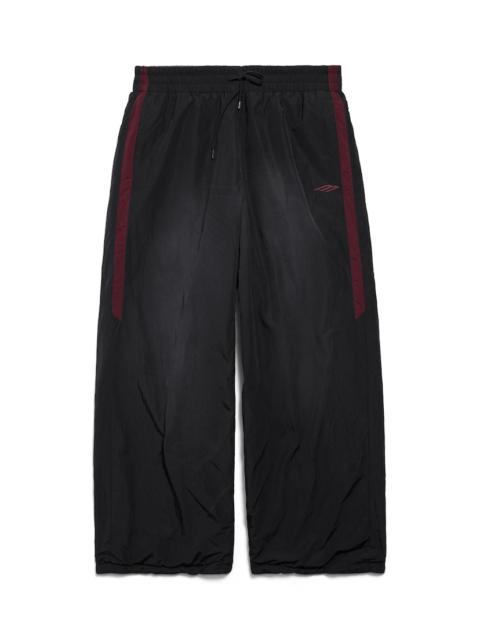 Men's Reversible Tracksuit Pants in Black