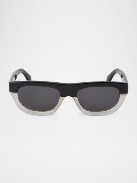 Imperial Two-Tone Acetate Sunglasses