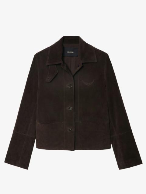 Lessa Suede Leather Jacket